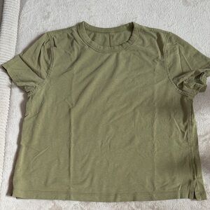 Lululemon Olive Green T-Shirt